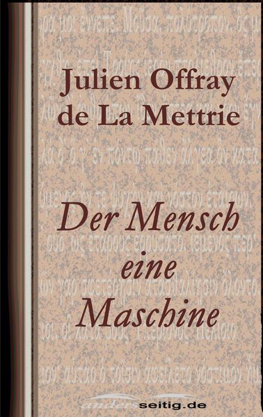 Produktbild: Der Mensch eine Maschine