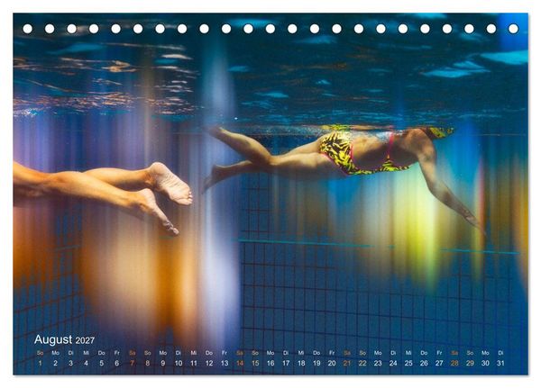 Produktbild: SCHWIMMGL&Uuml;CK (Tischkalender 2027 DIN A5 quer), CALVENDO Monatskalender