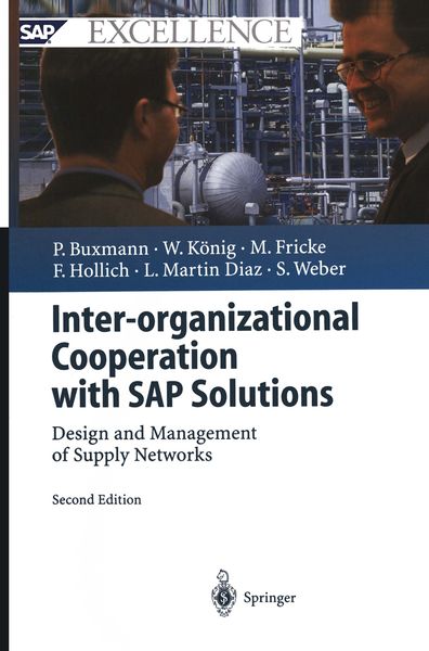 Produktbild: Inter-organizational Cooperation with SAP Solutions