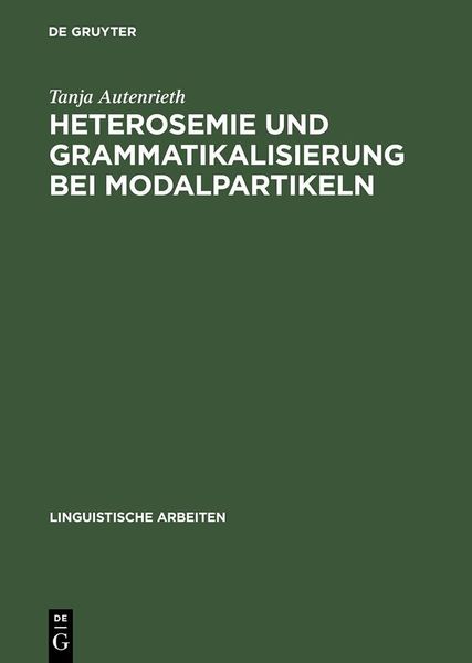 Produktbild: Heterosemie und Grammatikalisierung bei Modalpartikeln