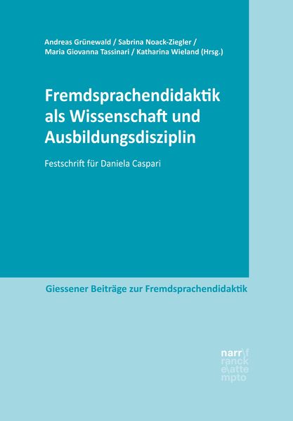 Produktbild: Fremdsprachendidaktik als Wissenschaft und Ausbildungsdisziplin