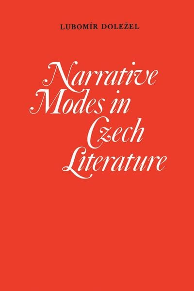 Produktbild: Narrative Modes in Czech Literature