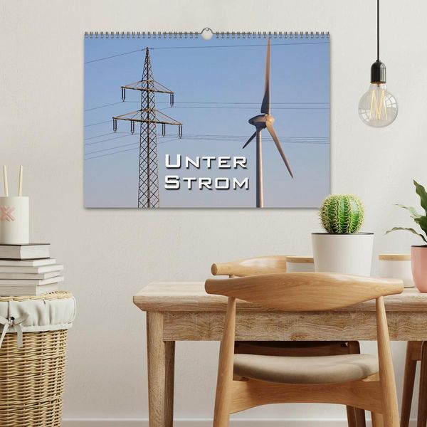 Produktbild: Unter Strom (Wandkalender 2026 DIN A3 quer), CALVENDO Monatskalender