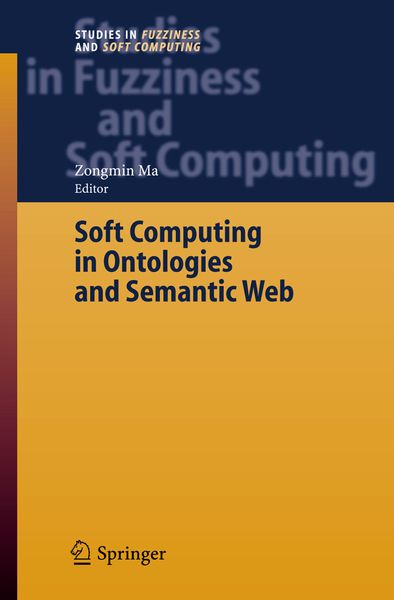 Produktbild: Soft Computing in Ontologies and Semantic Web