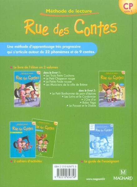 Produktbild: Rue contes cp livre de eleve
