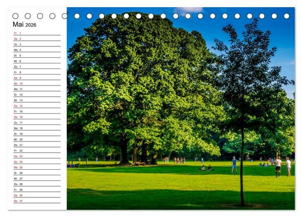 Produktbild: Krefeld Impressionen (Tischkalender 2026 DIN A5 quer), CALVENDO Monatskalender