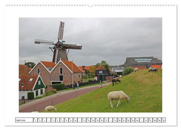 Produktbild: Hollands alte Hansest&auml;dte (Wandkalender 2026 DIN A2 quer), CALVENDO Monatskalender