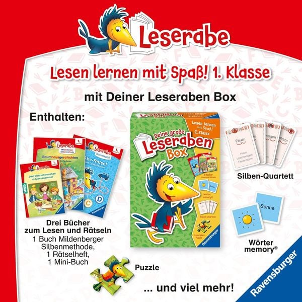 Produktbild: Leserabe R&auml;tselspa&szlig; - Krimir&auml;tsel zum Lesenlernen (1. Lesestufe)