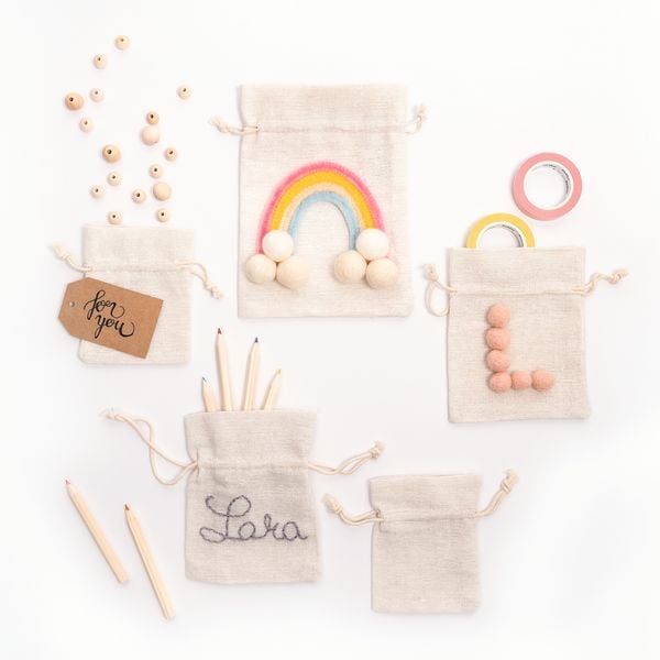 Produktbild: FOLIA&reg; Geschenkbeutel, natur