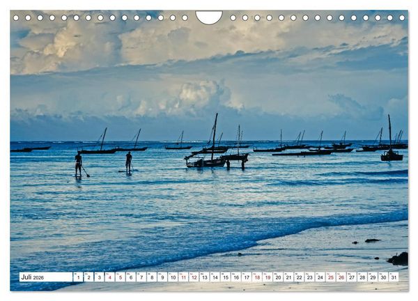 Produktbild: Die Gew&uuml;rzinsel Sansibar (Wandkalender 2026 DIN A4 quer), CALVENDO Monatskalender