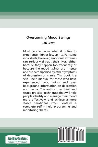 Produktbild: Overcoming Mood Swings (16pt Large Print Edition)