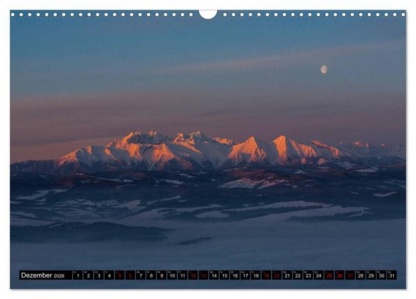 Produktbild: Tatra. Polen und Slowakei (Wandkalender 2026 DIN A3 quer), CALVENDO Monatskalender