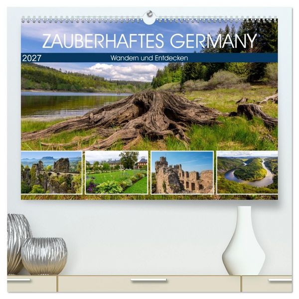 Produktbild: Zauberhaftes Germany (hochwertiger Premium Wandkalender 2027 DIN A2 quer), Kunstdruck in Hochglanz