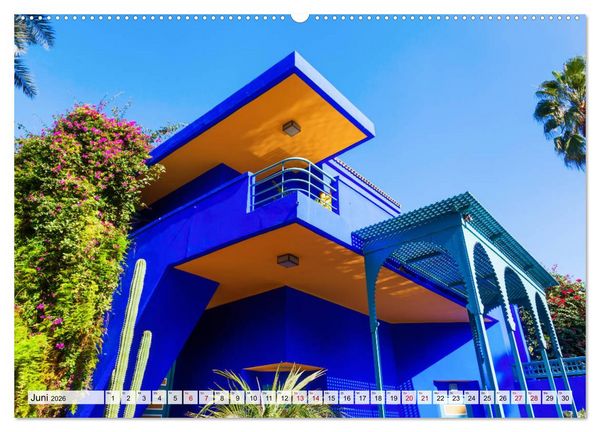 Produktbild: Marrakesch - Perle des S&uuml;dens (Wandkalender 2026 DIN A2 quer), CALVENDO Monatskalender