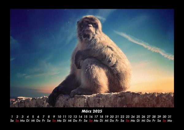 Produktbild: Welt der Tiere 2025 Fotokalender DIN A3