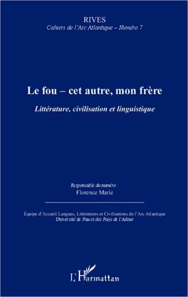 Produktbild: Le fou - cet autre, mon frere