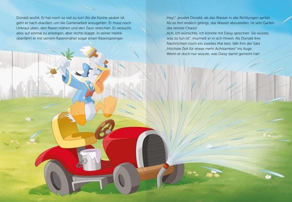 Produktbild: Alltagshelden - Gef&uuml;hle lernen mit Disney: Disney Micky Maus & Freunde - Eins nach dem anderen, Donald! &Uuml;ber Achtsamkeit und Gelassenheit.