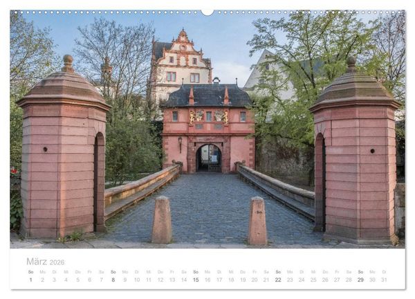 Produktbild: Darmstadt &ndash; G&auml;rten, Kunst, Architektur (hochwertiger Premium Wandkalender 2026 DIN A2 quer), Kunstdruck in Hochglanz