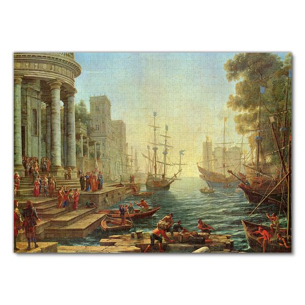 Produktbild: Lais Puzzle Claude Lorrain - Einschiffung der Hl. Ursula 1000 Teile