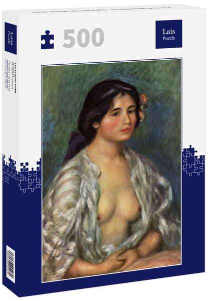 Lais Puzzle Pierre-Auguste Renoir - Gabrielle mit offener Bluse 500 Teile
