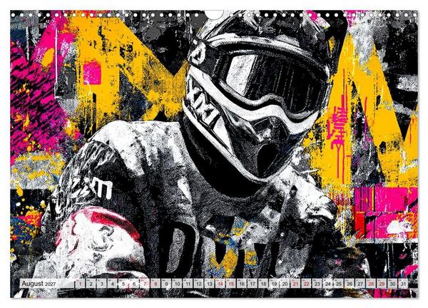 Produktbild: City Beats - Graffiti Dreams (Wandkalender 2027 DIN A3 quer), CALVENDO Monatskalender