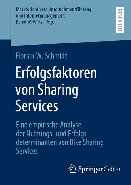 Produktbild: Erfolgsfaktoren von Sharing Services