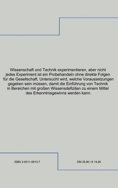 Produktbild: Technische Praxis und wissenschaftliche Erkenntnis
