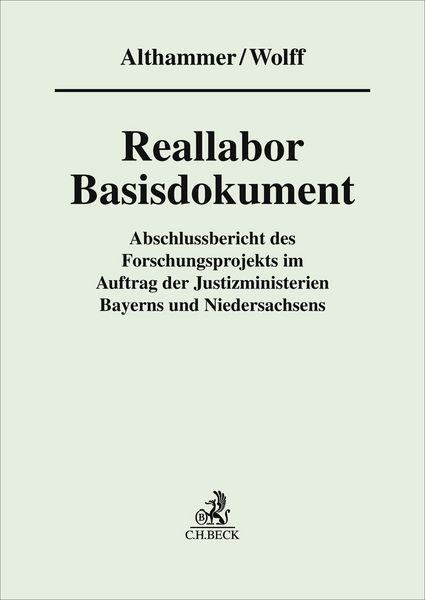 Produktbild: Reallabor Basisdokument