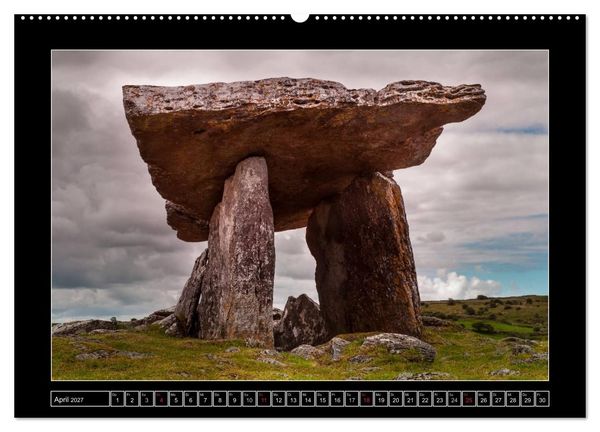 Produktbild: IRLAND - Mystische Orte (hochwertiger Premium Wandkalender 2027 DIN A2 quer), Kunstdruck in Hochglanz