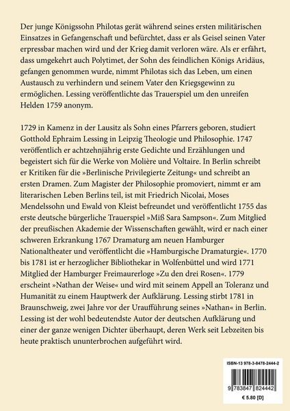 Produktbild: Philotas (Gro&szlig;druck)