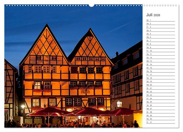 Produktbild: Hansestadt Soest (hochwertiger Premium Wandkalender 2026 DIN A2 quer), Kunstdruck in Hochglanz