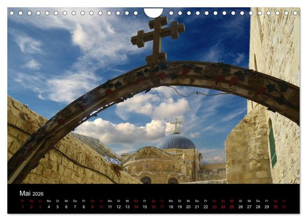 Produktbild: Jerusalem, Bilder die einen bewegen (Wandkalender 2026 DIN A4 quer), CALVENDO Monatskalender