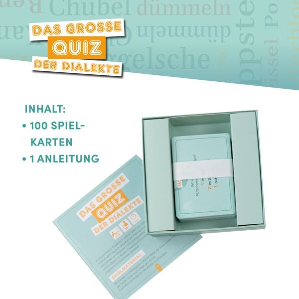 Produktbild: Das gro&szlig;e Quiz der Dialekte