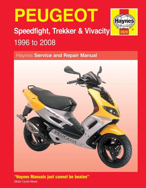 Produktbild: Peugeot Speedfight, Trekker & Vivacity Scooters ('96 - '08)