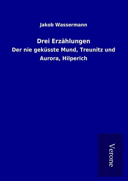 Produktbild: Drei Erz&auml;hlungen