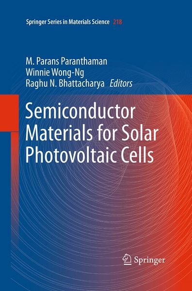 Produktbild: Semiconductor Materials for Solar Photovoltaic Cells