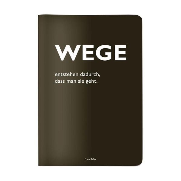 Produktbild: Heft A5 Kafka Wege