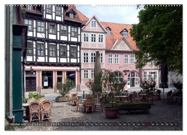 Produktbild: Malerisches Quedlinburg (Wandkalender 2026 DIN A2 quer), CALVENDO Monatskalender