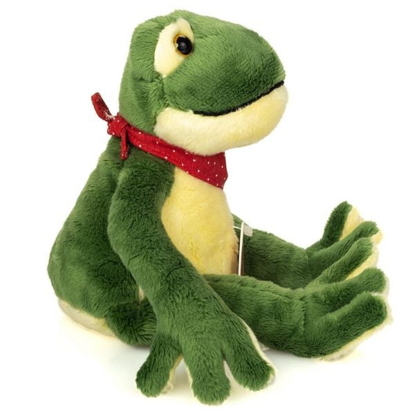 Produktbild: Teddy Hermann 92021 - Frosch, Schlenkerfrosch, Pl&uuml;sch, 28 cm