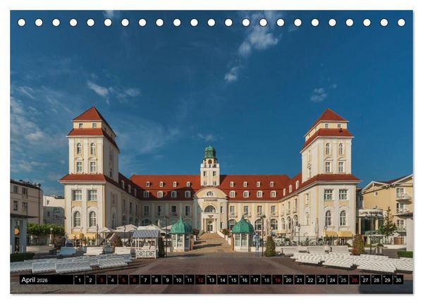 Produktbild: Ein Wochenende im Ostseebad Binz (Tischkalender 2026 DIN A5 quer), CALVENDO Monatskalender