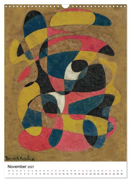 Produktbild: Francis Picabia (Wandkalender 2027 DIN A3 hoch), CALVENDO Monatskalender