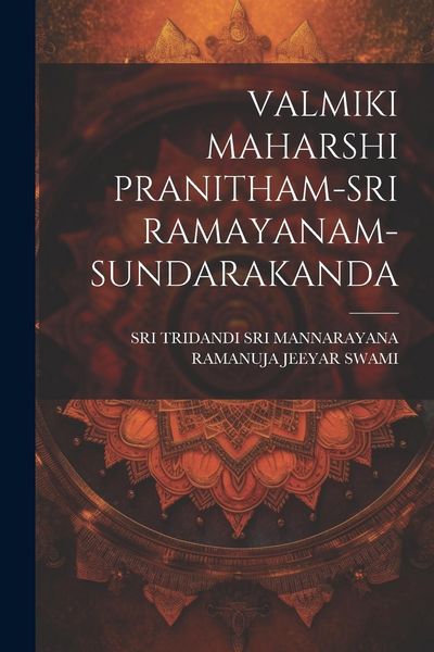 Produktbild: Valmiki Maharshi Pranitham-Sri Ramayanam-Sundarakanda