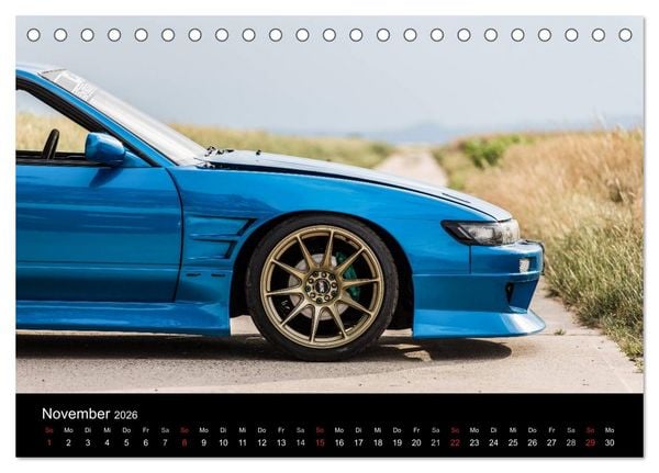Produktbild: Nissan Silvia PS13 (Tischkalender 2026 DIN A5 quer), CALVENDO Monatskalender