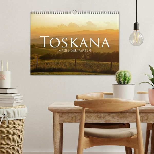 Produktbild: Toskana &ndash; Magie der Farben (Wandkalender 2026 DIN A3 quer), CALVENDO Monatskalender