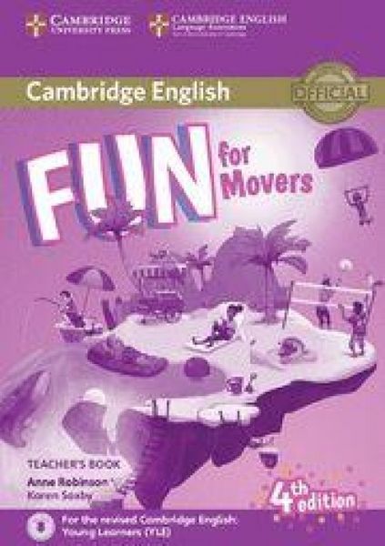 Produktbild: Fun for Movers Teacher's Book with Downloadable Audio