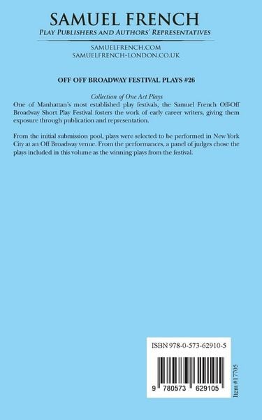 Produktbild: Off Off Broadway Festival Plays - 26th Series