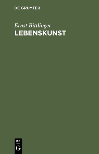 Produktbild: Lebenskunst