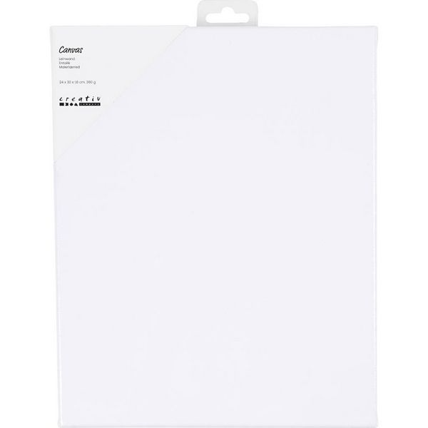 Produktbild: Creativ Company Mal-Leinwand ArtistLine Leinwand, Wei&szlig;, 24x30 cm, T 1,6 cm, 360 g, 1 Stk