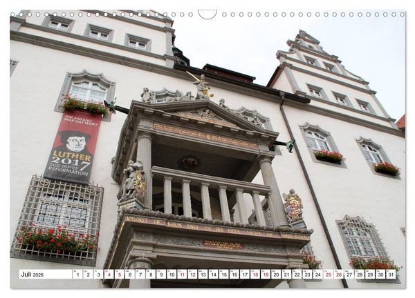 Produktbild: Die Lutherstadt Wittenberg (Wandkalender 2026 DIN A3 quer), CALVENDO Monatskalender