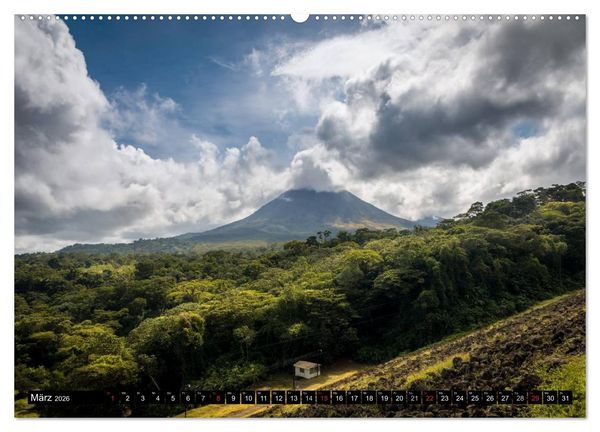 Produktbild: COSTA RICA Farben und Licht (Wandkalender 2026 DIN A2 quer), CALVENDO Monatskalender